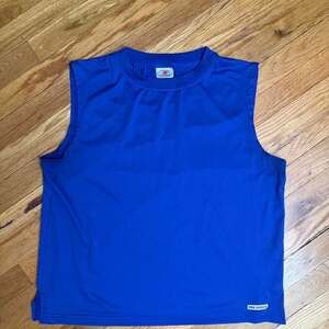 New Balance Sleeveless Muscle Tee Royal Blue Athletic Tank Large